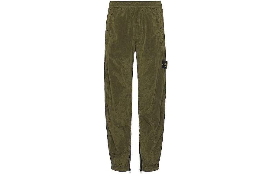 

Повседневные брюки мужские оливково-зеленые Stone Island, оливково-зеленый