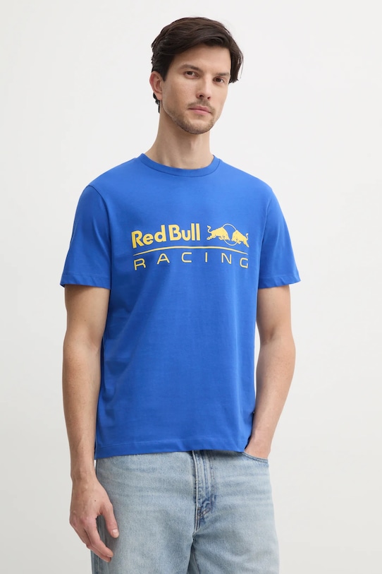 

Хлопковая футболка LOGO TEE Red Bull Racing X Pepe Jeans, фиолетовый