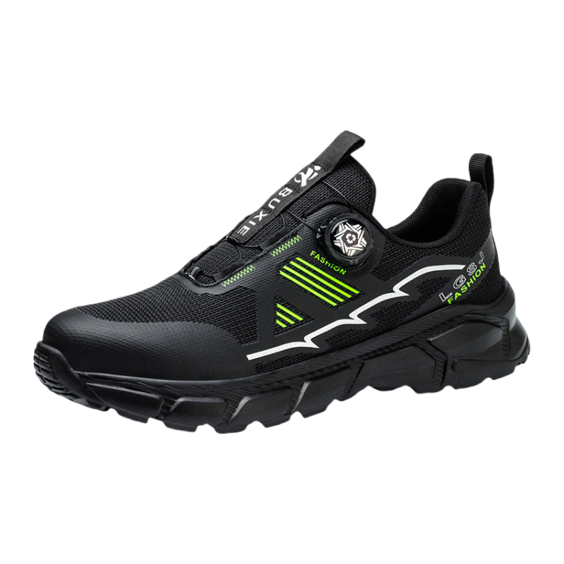

Кроссовки Safety & Protective Shoes Men's Low top DINGGU, Black Gray[Lightweight Comfortable+Puncture-Resistant]