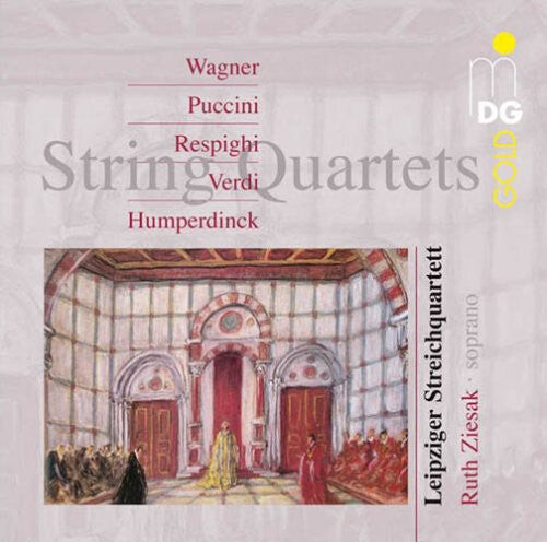 

CD диск Wagner / Puccini / Ziesak / Leipzig String Quartet: String Quartets