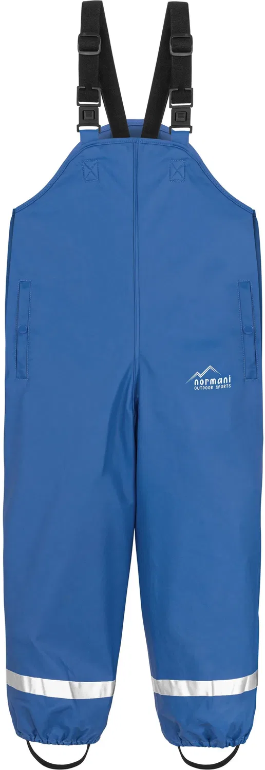 Детские дождевые штаны с подтяжками Normani Outdoor Sports, синий