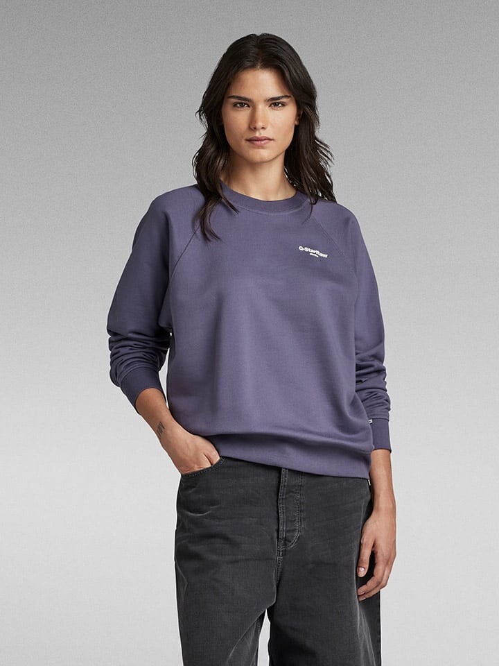 

Толстовка G-Star Sweatshirt, фиолетовый