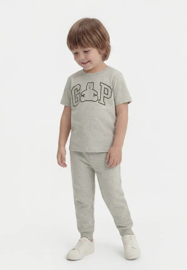 Футболка унисекс с принтом Gap, Light Heather Grey