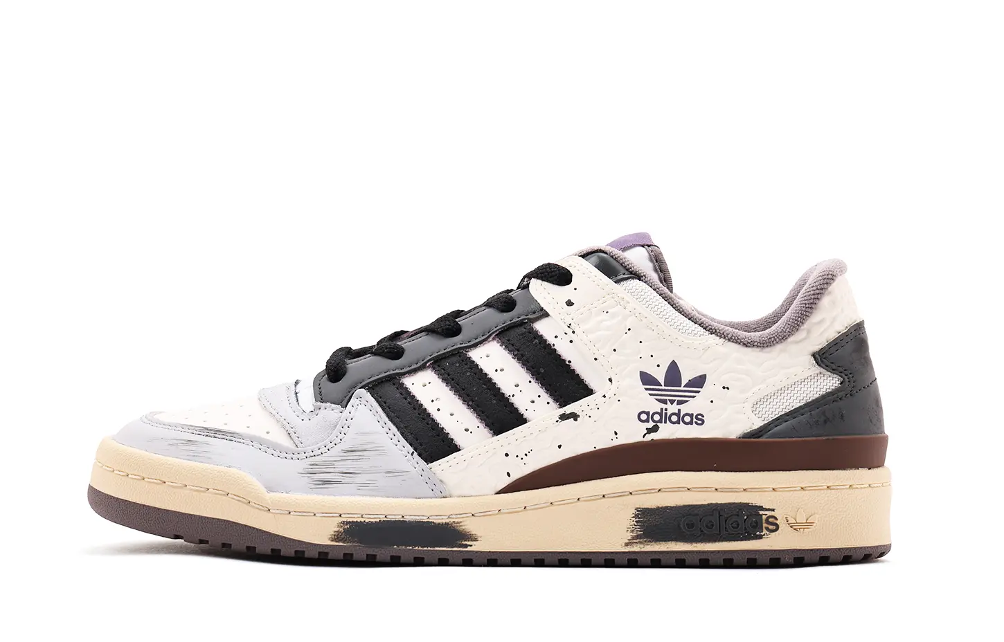 

Adidas Originals FORUM CL Coverage Abrasion Resistant, Breathable Low top Skateboard Shoes Unisex белый черный