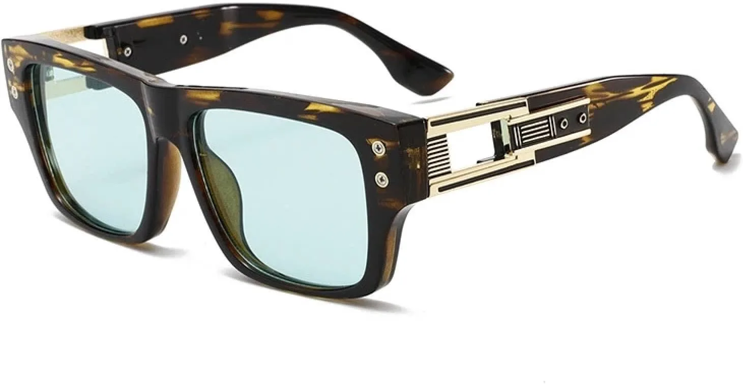 

Модные солнцезащитные очки для мужчин и женщин с защитой от УФ-излучения UV400, роскошные, винтажные, качественные, в классическом ретро-стиле Generic, C5