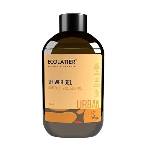 

Ecolatier, Гель для душа, Грейпфрут и Клементин, 600 мл