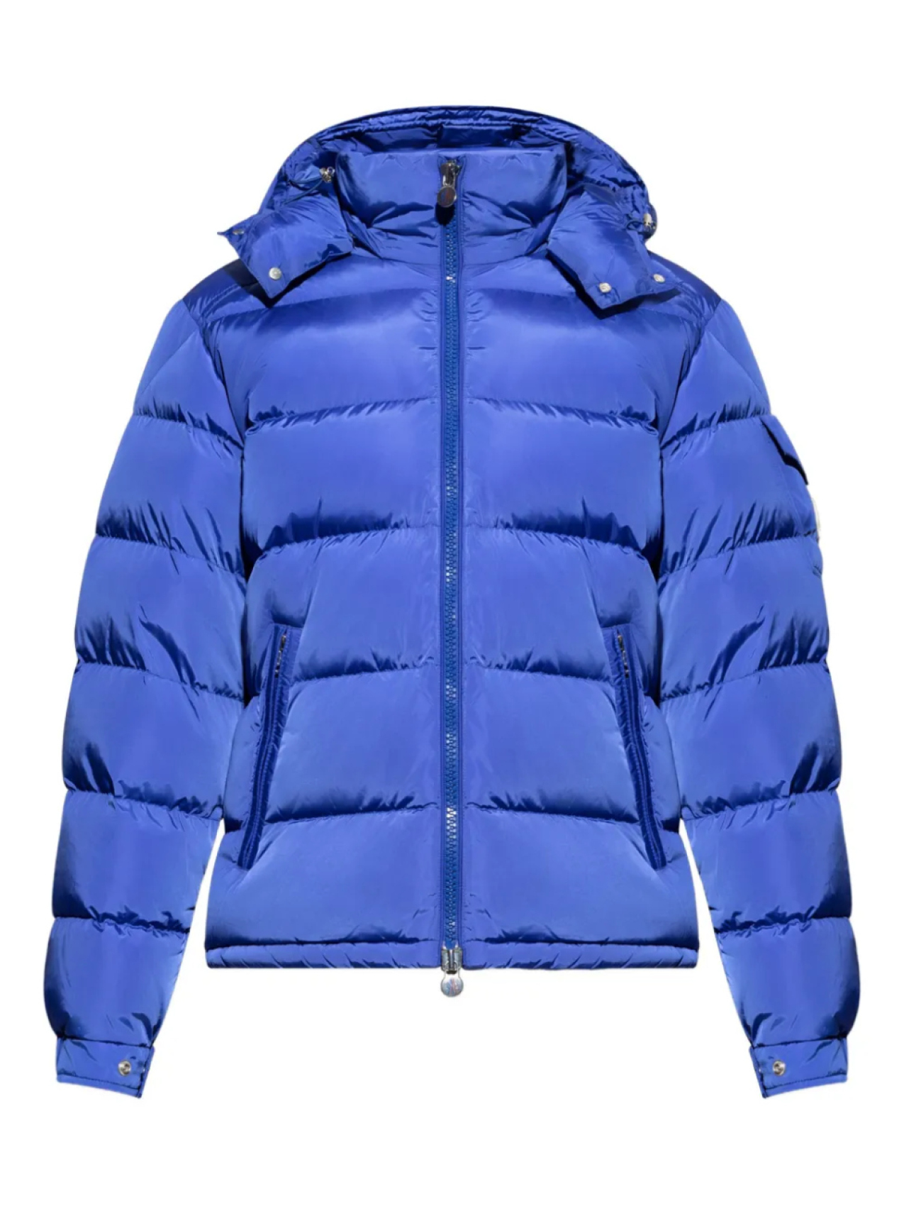 

Утепленная куртка с капюшоном Maya Moncler, синий