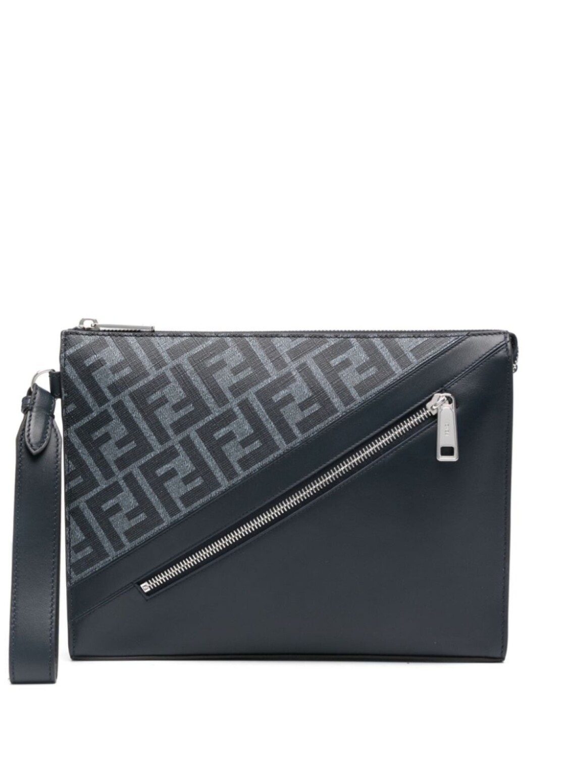 

FENDI клатч Diagonal, синий