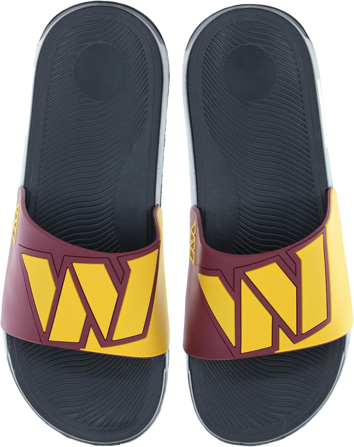 

Мужские сланцы FOCO с крупным логотипом NFL, Washington Commanders