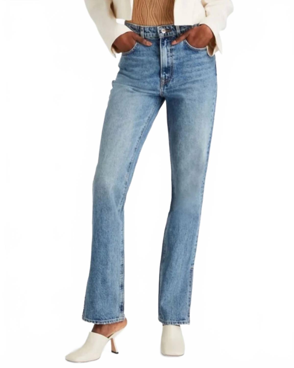 

Джинсы Harlow High Rise Boot Slit In Melrose GRLFRND