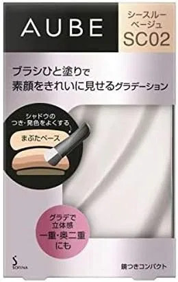 Тени для век Libero Orb Brush One Paint Shadow Powder SC02 See-through Beige