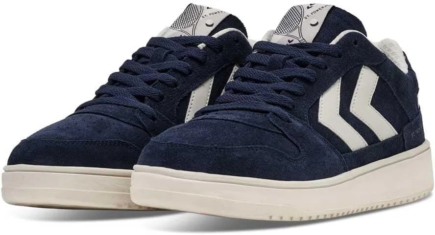 Кроссовки унисекс Hummel St. Power Play из замши, Navy — фото 4