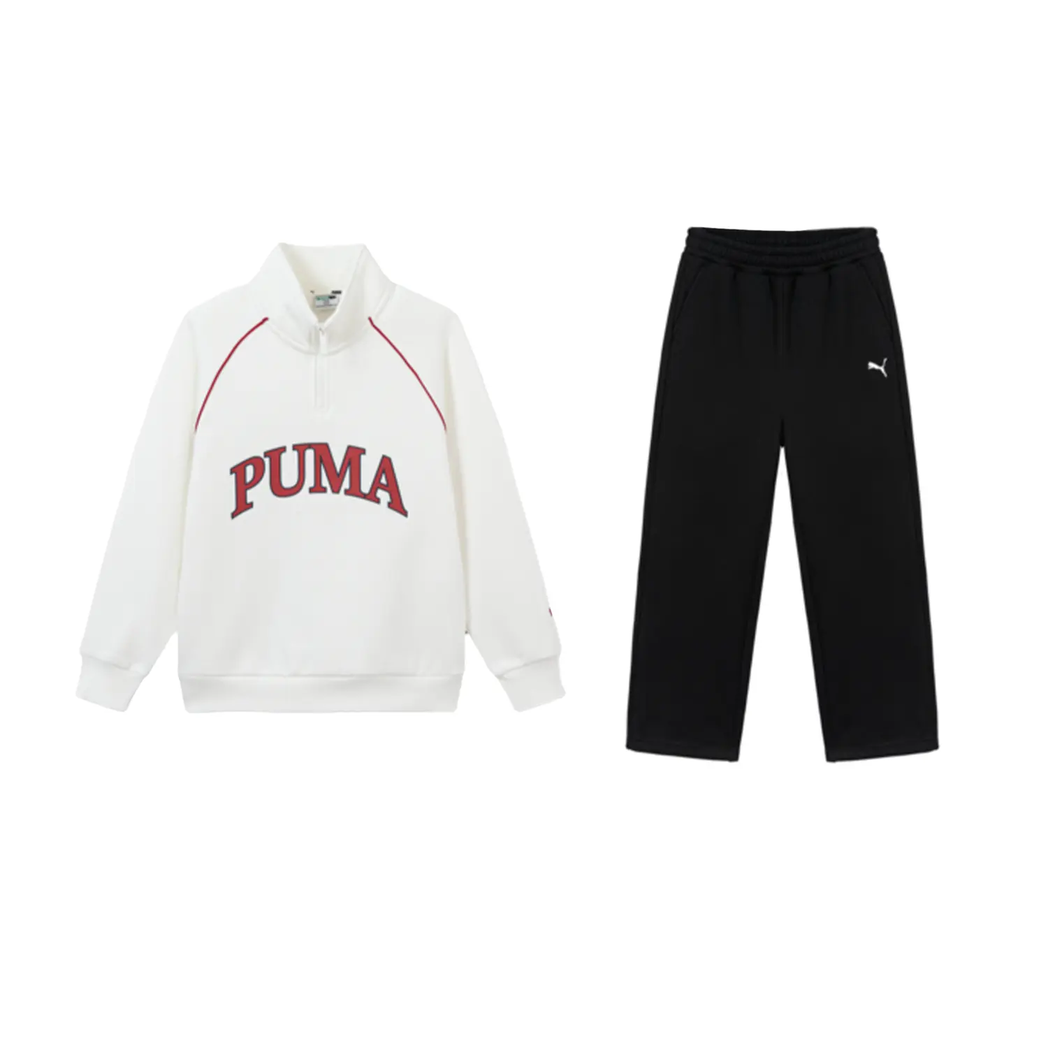 

Детский спортивный комплект Casual Sportswear 2 Piece Set PUMA, белый