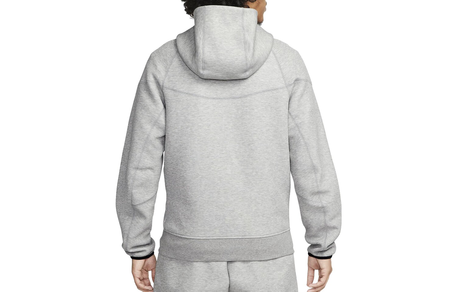 Толстовка с капюшоном Sportswear Tech Fleece Windrunner Full-Zip Nike, темно-серый — фото 2