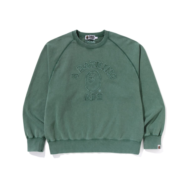 

Свитер с нашивкой Logo A BATHING APE, зеленый