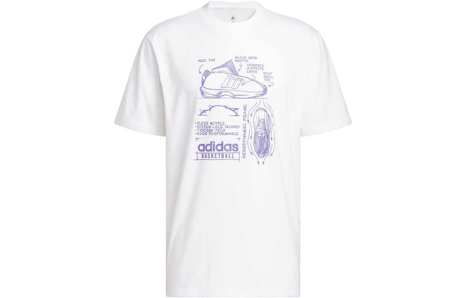 

Футболка мужская белая Adidas, белый