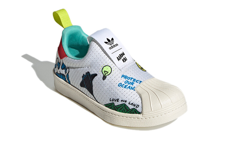 Кроссовки Adidas Originals SUPERSTAR 360 Kids' Skateboarding Shoes Pre-school — фото 3