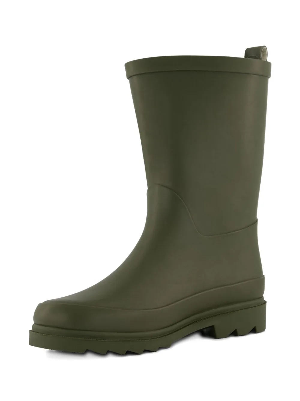 

Резиновые сапоги с логотипом Polo Ralph Lauren Kids, зеленый