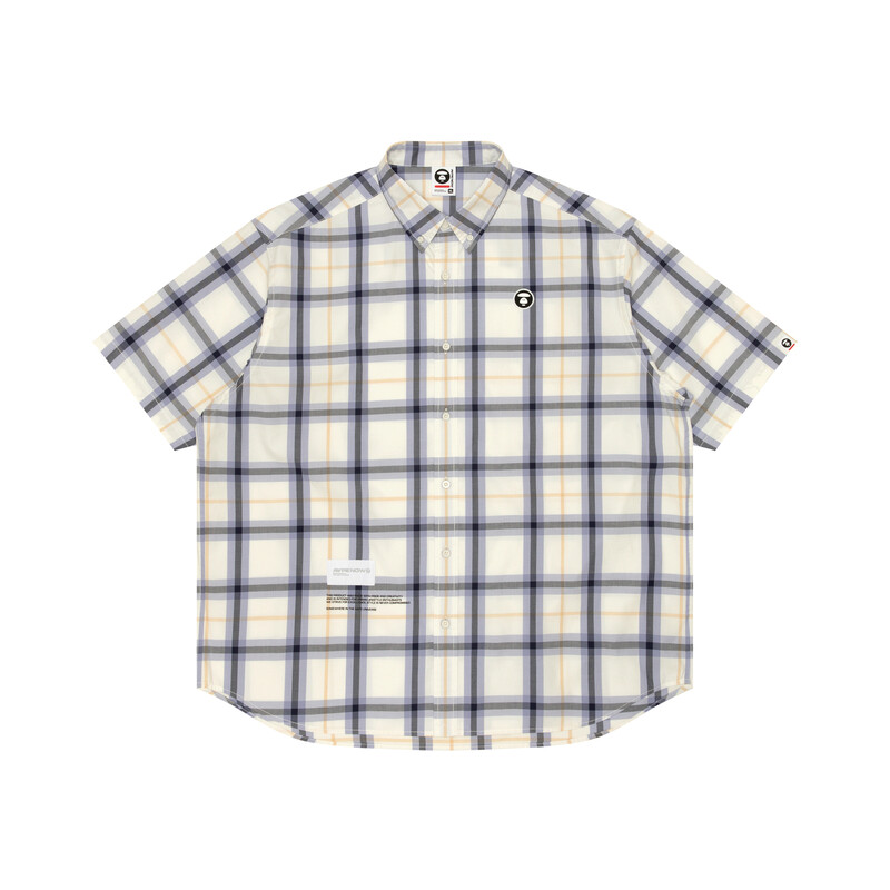 

Рубашка мужская Aape, черно-белый