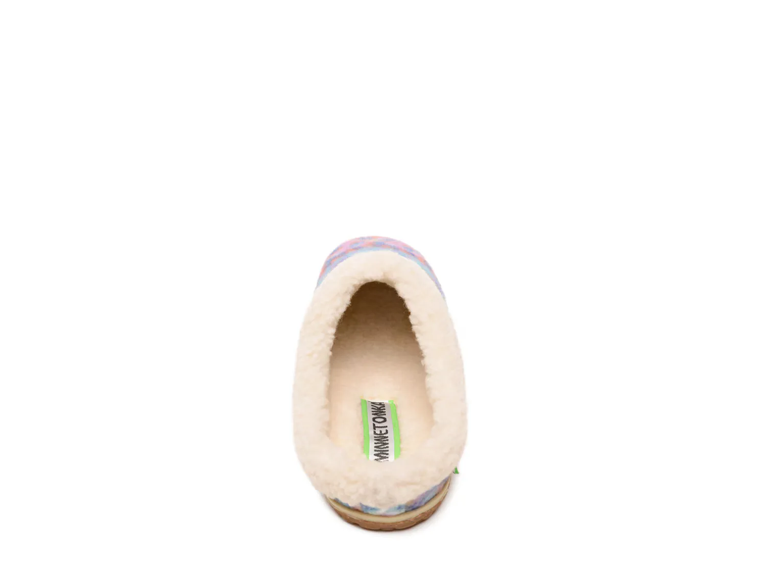 Тапочки EVA Spruce Mule Minnetonka, оранжевый/многоцветный — фото 2