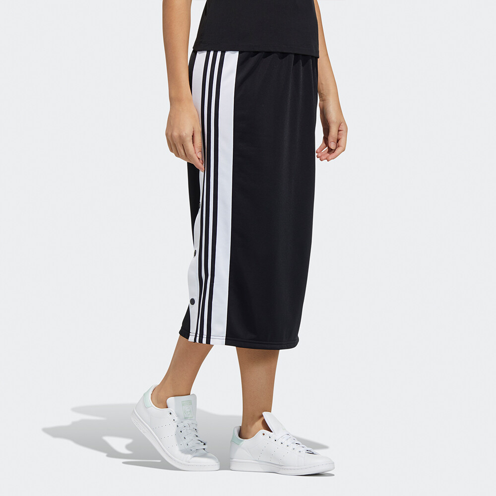 Adidas Originals Женская повседневная длинная юбка, цвет Black — фото 4