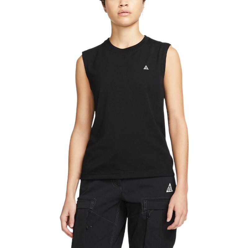 Женская майка Nike, цвет Black — фото 2