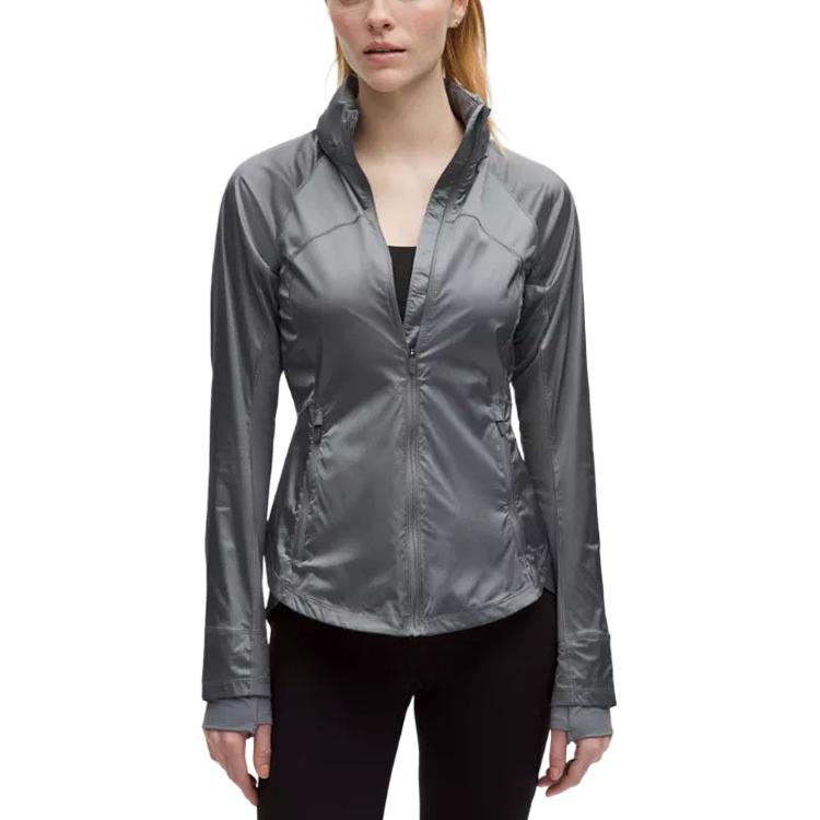 

Lululemon Женская куртка Goal Smasher, Sun Gray/Solar Grey