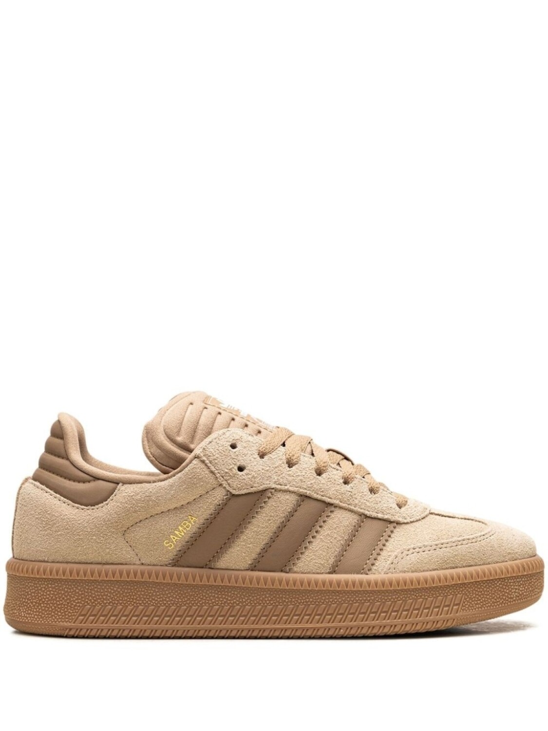 

Кроссовки Samba XLG Magic Beige/Cardboard/Gum Adidas, бежевый