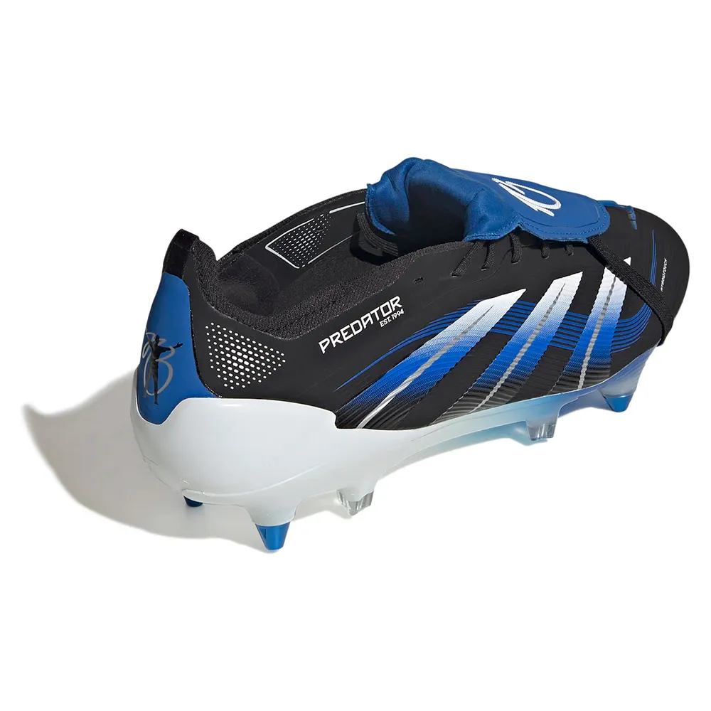 Футбольные бутсы adidas Predator Elite Fold-Over-Tongue SG Jude Bellingham, черный — фото 4