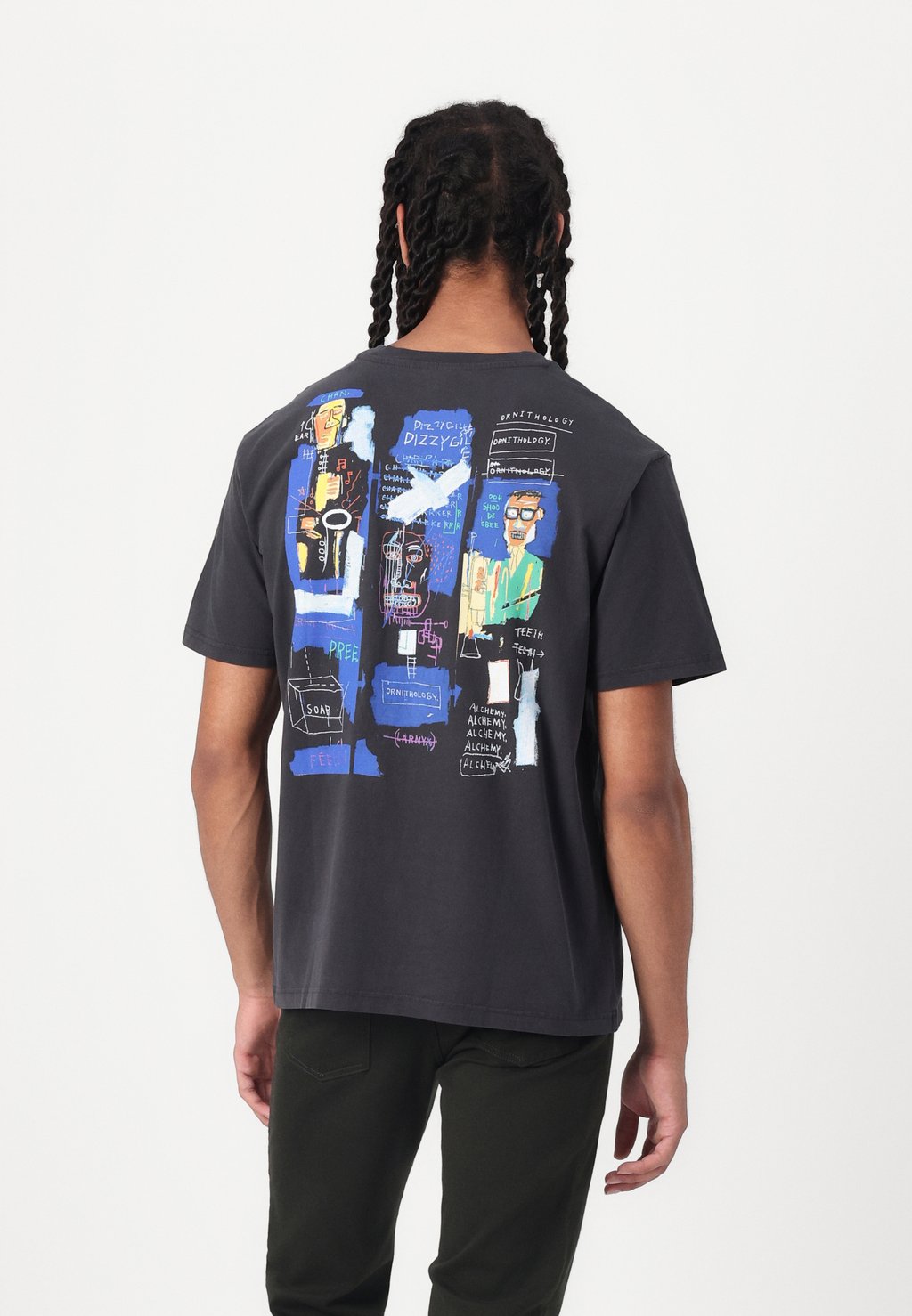 

Футболка с принтом BASQUIAT GAP, черный