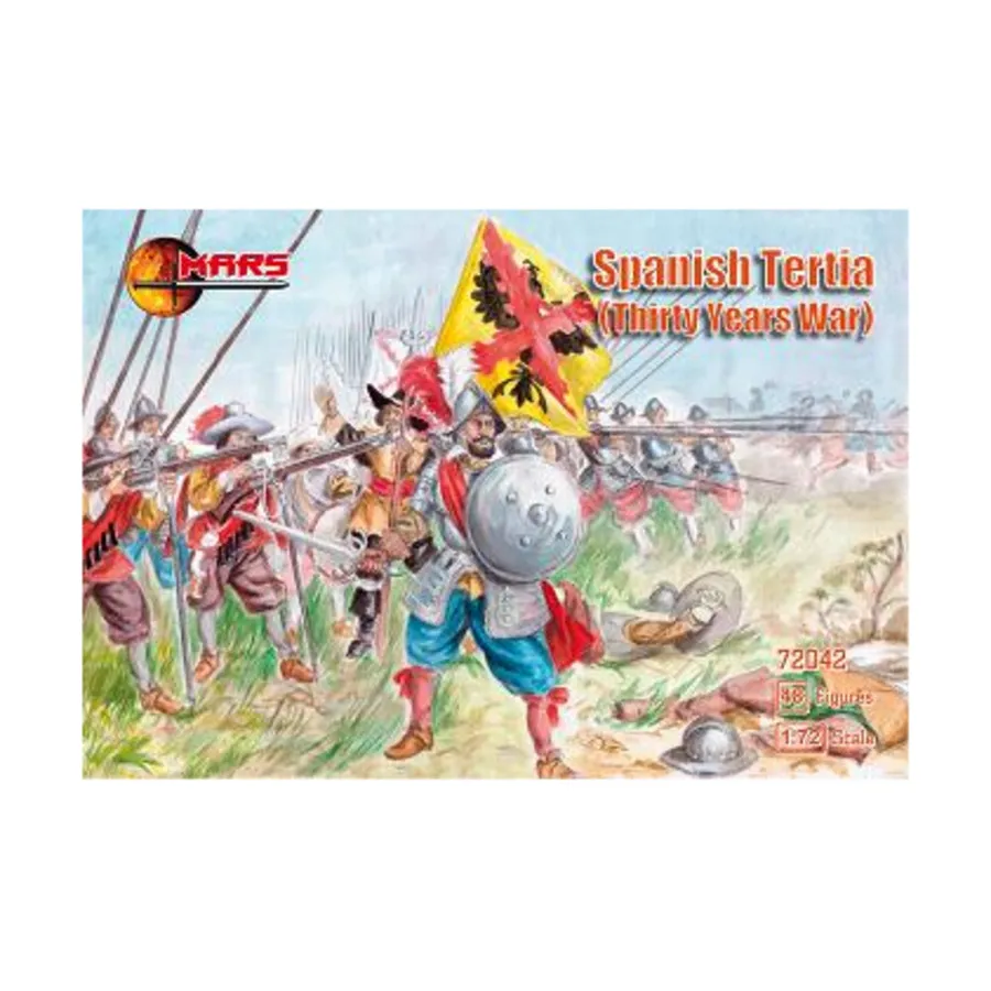 

Испанская терция, Thirty Years War Miniatures (1:72) (Mars Figures)