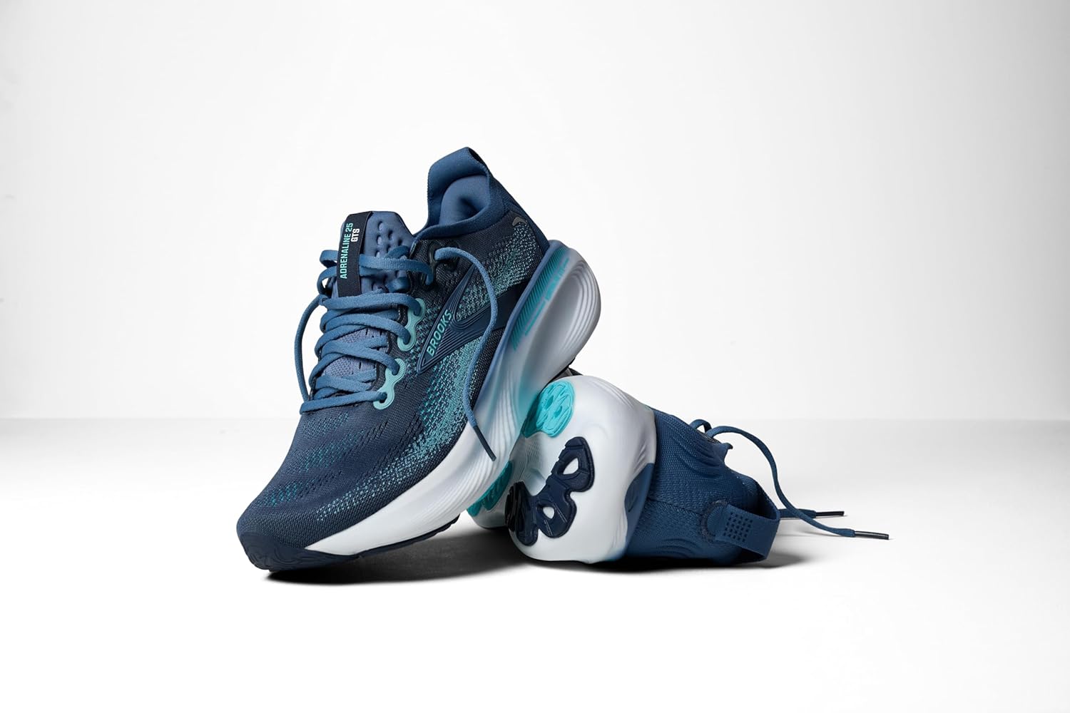 Мужские кроссовки Brooks Adrenaline GTS 25 для бега и ходьбы с поддержкой, Spellbound Moonlight Ipanema — фото 2