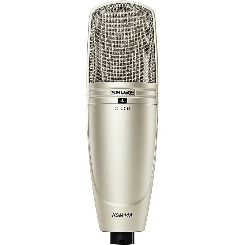

Микрофон Shure KSM44A Large Diaphragm Multipattern Condenser Microphone