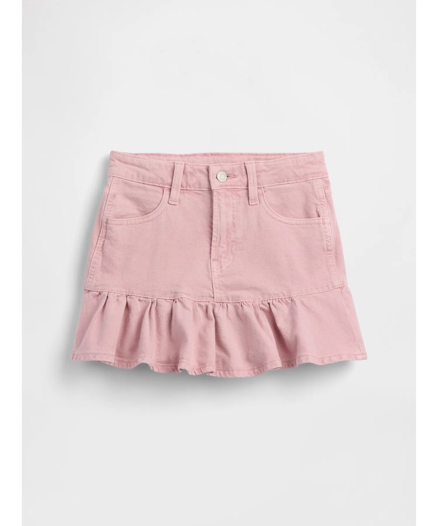 Детская джинсовая юбка GAP с рюшами