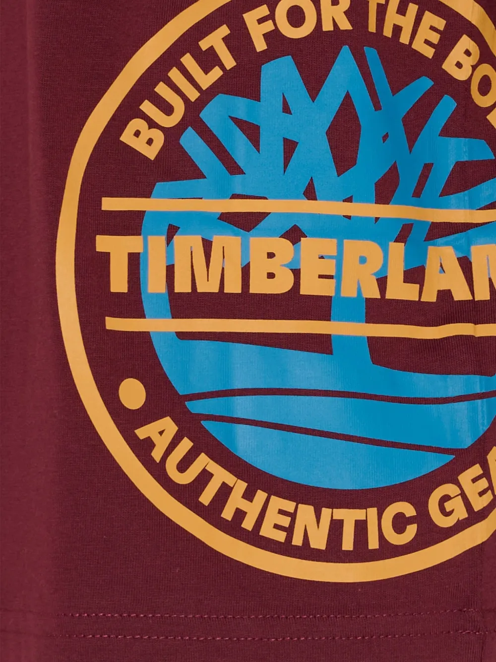 Футболка с длинными рукавами и графичным принтом Timberland Kids, красный — фото 3