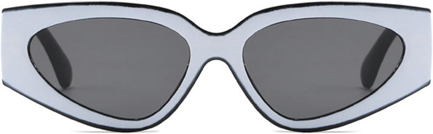

Солнцезащитные очки Willochra Oversized Cat Eye для женщин, треугольные солнцезащитные очки с градиентным переходом, роскошные очки в стиле Y2K для женщин, защита от УФ-излучения UV400, C4
