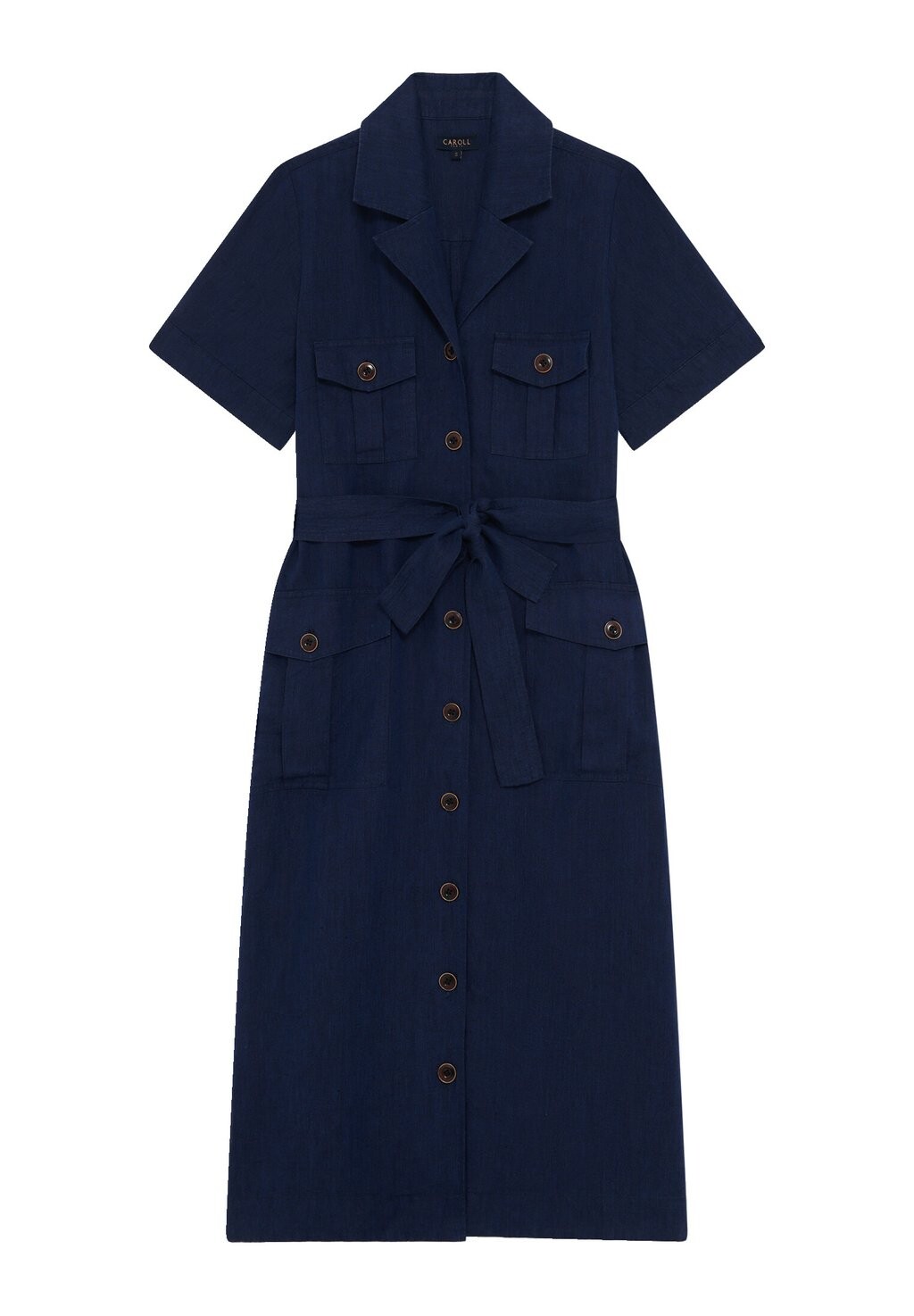 

Платье-рубашка FRENCH BRAND FASHION ELEGANT MODERN RANA AUS Caroll, синий