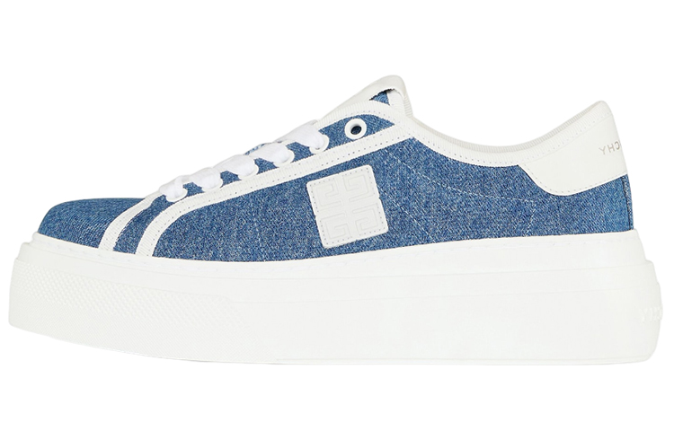 Женские городские кроссовки на платформе «Denim - Medium Blue» Givenchy, Original Shoe Box Included
