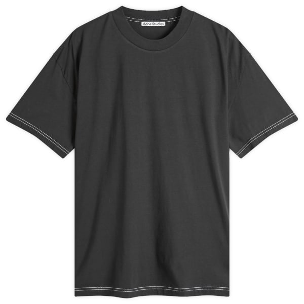 

Футболка с логотипом Eresa u autograph Acne Studios, черный