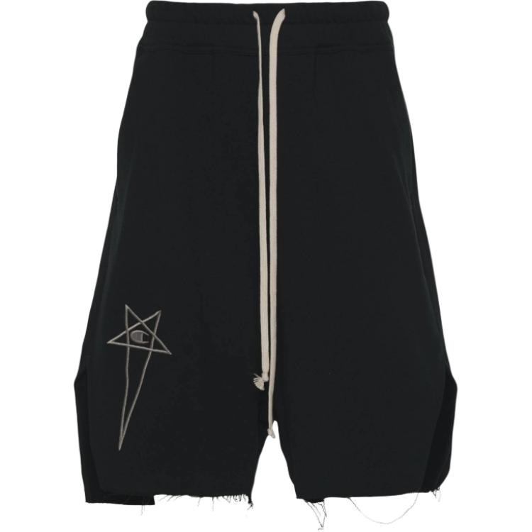 

Шорты на завязках с вышитым логотипом X Champion RICK OWENS, черный