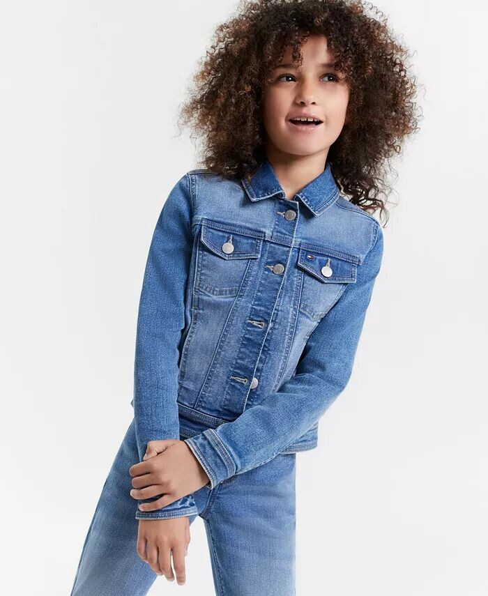 

Джинсовая куртка стрейч Tommy Hilfiger, синий