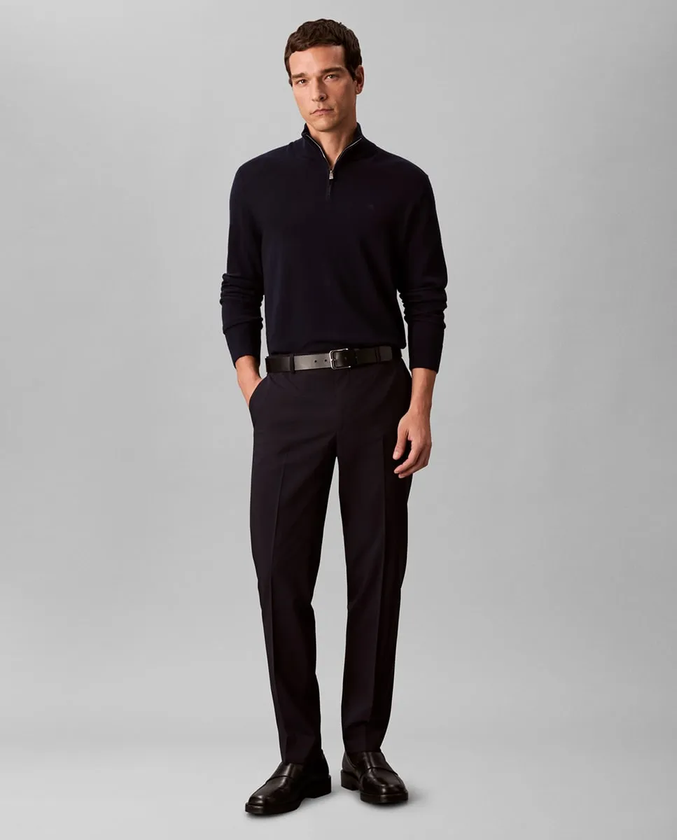 

Мужские классические брюки строгого покроя Calvin Klein, темно-синий