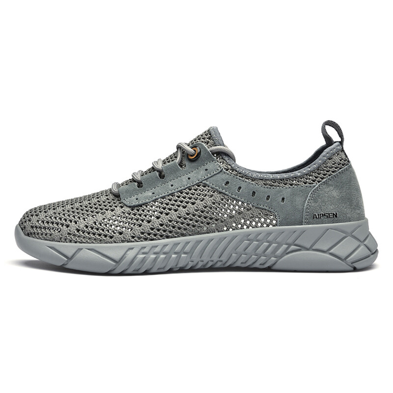 

Кроссовки мужские Lifestyle Shoes Men Low-Top Gray Aipsen