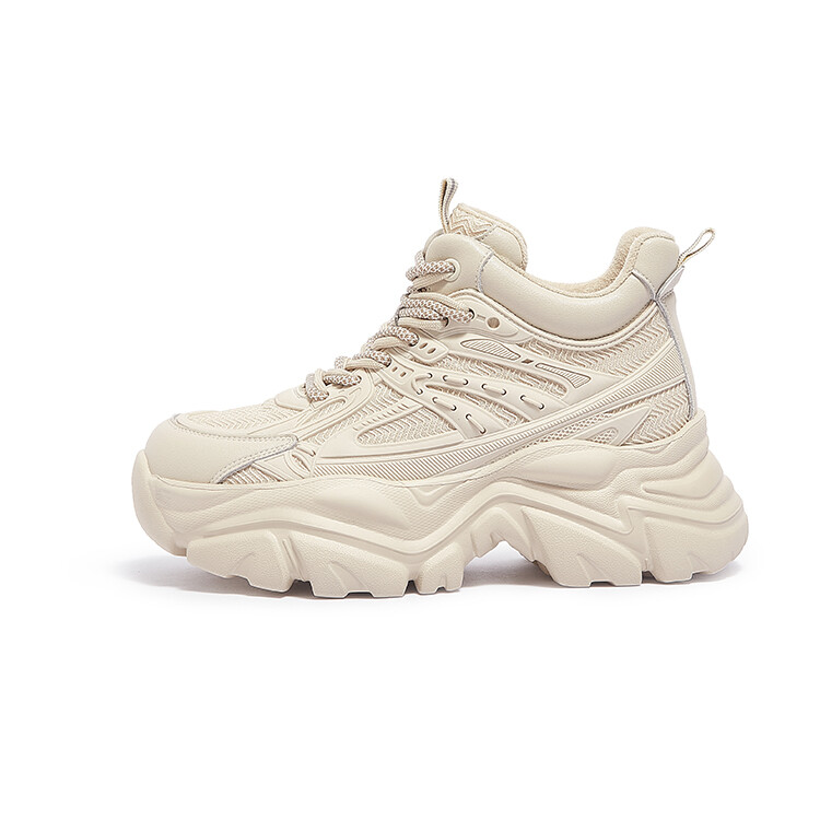 

Кроссовки CAMEL Chunky Sneakers Women's High-top, цвет Apricot