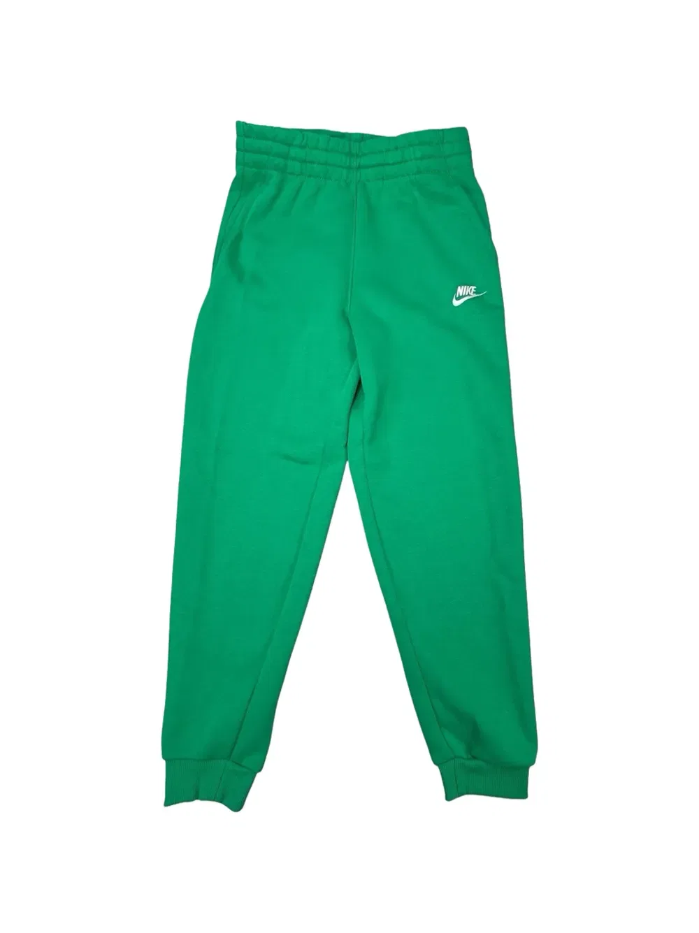 Спортивные флисовые спортивные штаны для клуба Nike Kids, зеленый