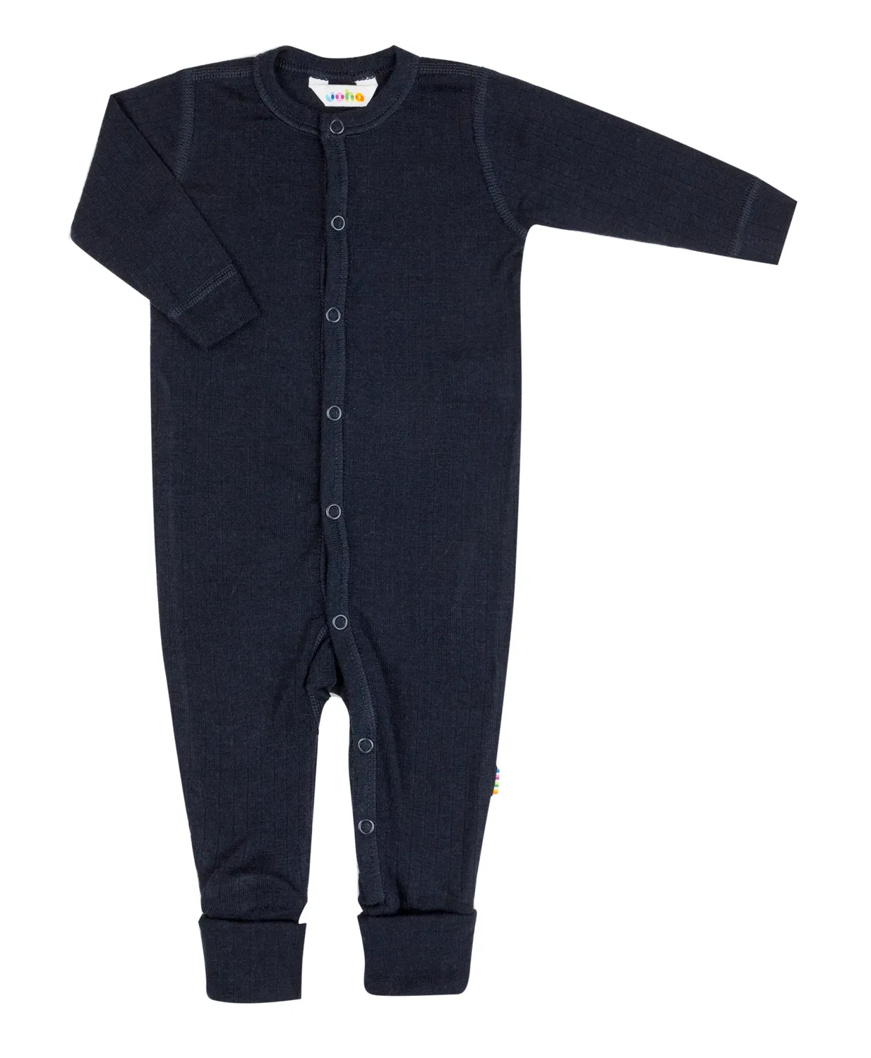 Слип-пижама из мериносовой шерсти Joha, navy