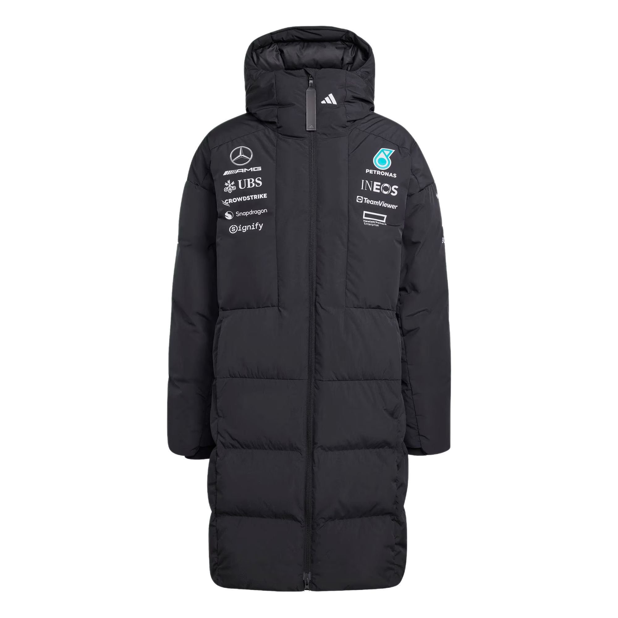 

Мужская пуховая куртка MERCEDES AMG Adidas, черный