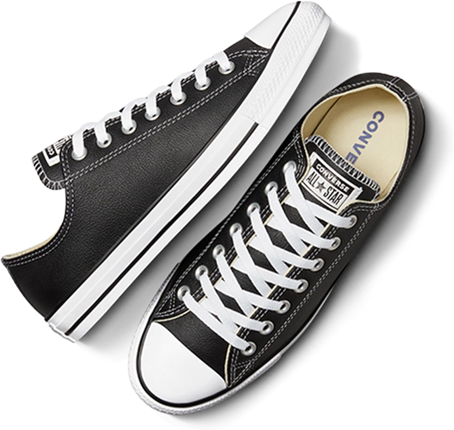 Converse мужские кроссовки Chuck Taylor All Star Low Top, Black-178 — фото 3