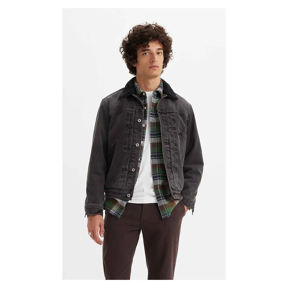 

Куртка Levi's Lined Type I Trucker, черный