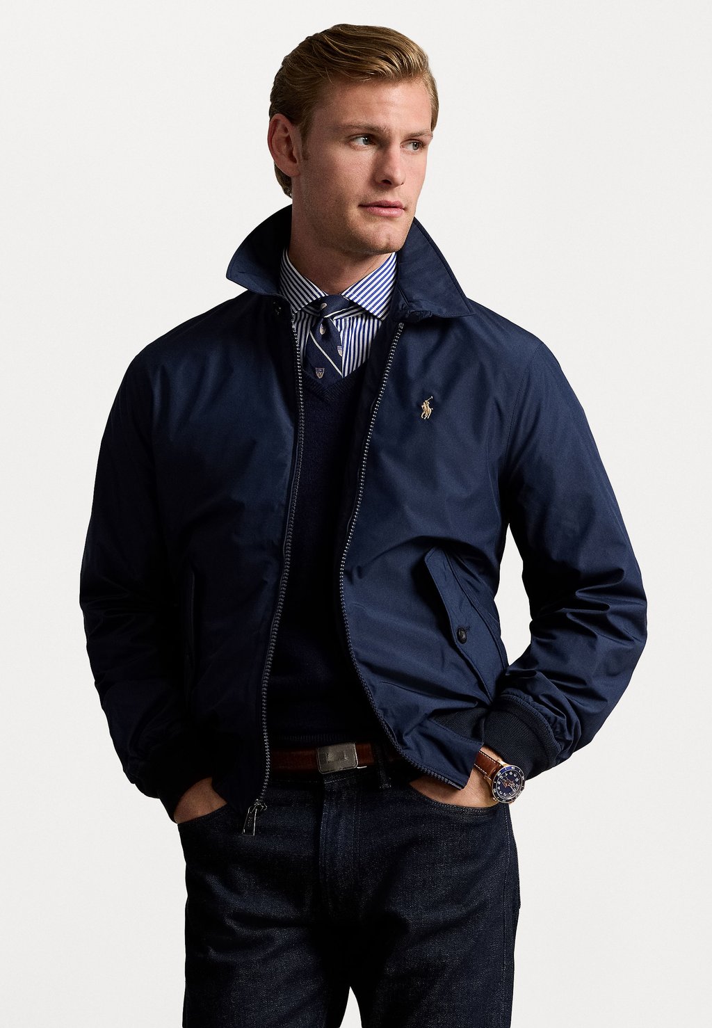 

Легкая куртка PACKABLE JACKET Polo Ralph Lauren, темно-синий